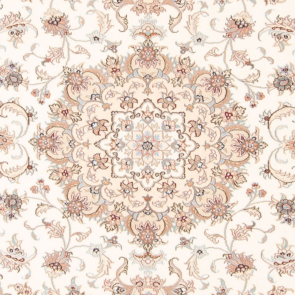 Perserteppich - Täbriz - Royal - 197 x 152 cm - creme