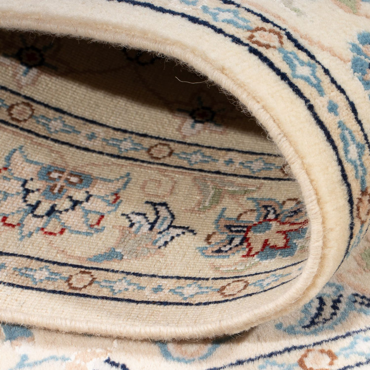 Perserteppich - Nain - Premium - 119 x 81 cm - creme