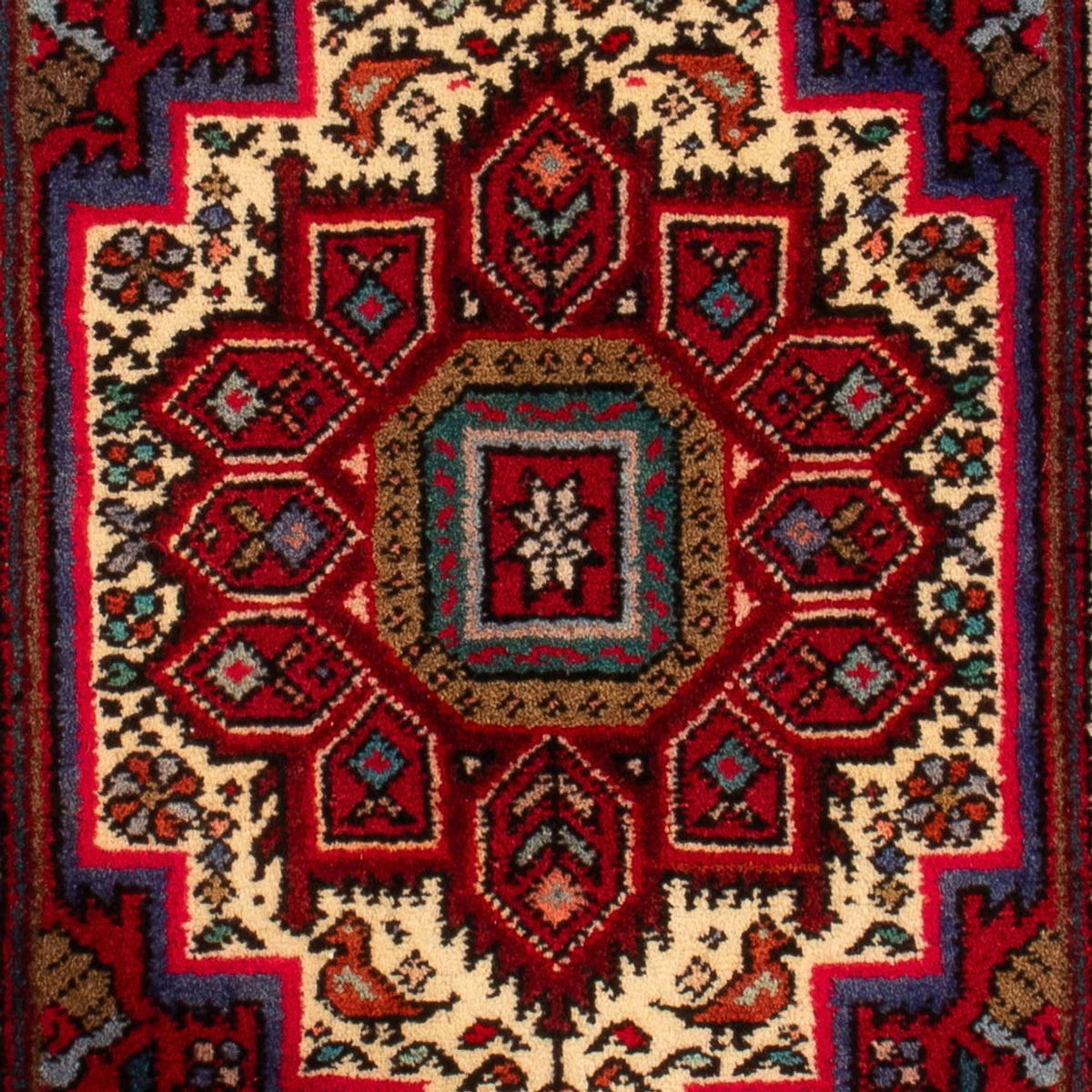 Perserteppich - Nomadic - 80 x 51 cm - rot
