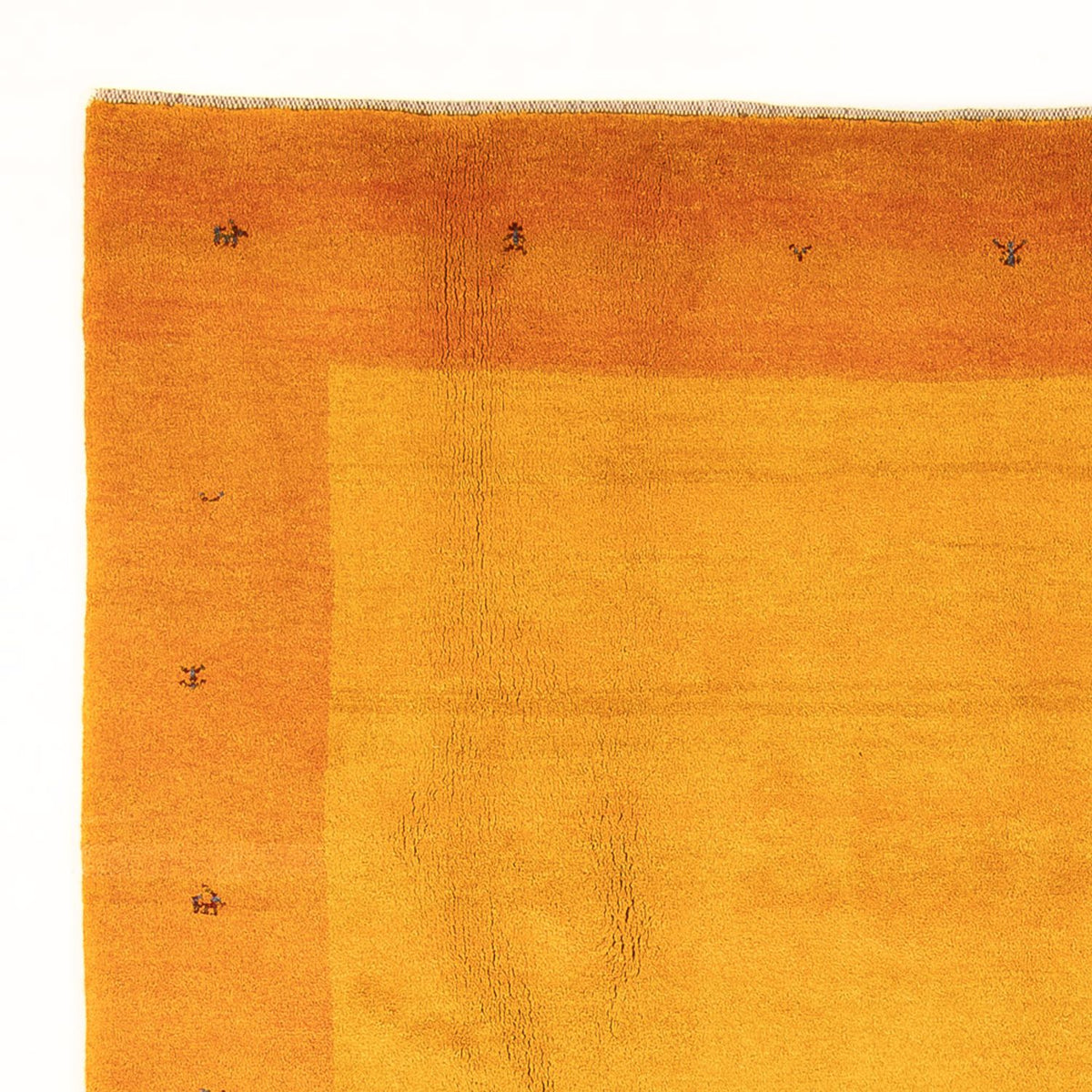 Gabbeh Teppich - Perser - 298 x 202 cm - gold