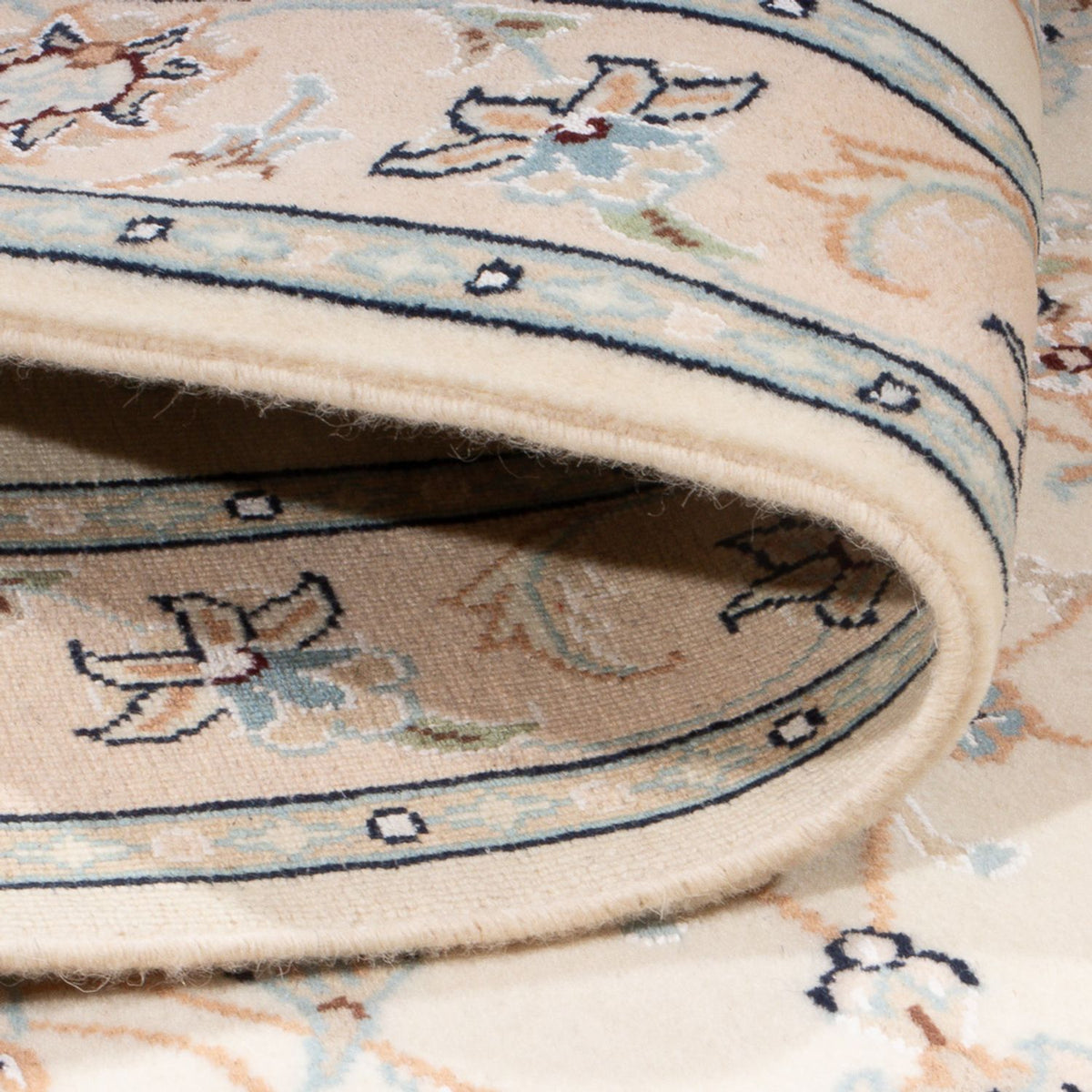 Perserteppich - Nain - Premium - 122 x 82 cm - creme