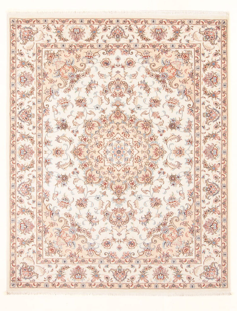 Perserteppich - Täbriz - Royal - 198 x 150 cm - creme