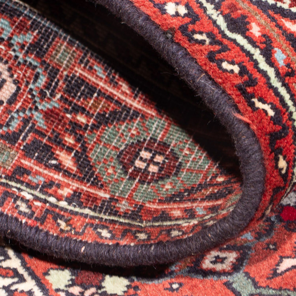 Perserteppich - Nomadic - 130 x 77 cm - rot