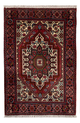 Perserteppich - Nomadic - 93 x 62 cm - rot