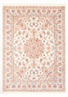 Täbriz - 50 Raj Teppich 149x207cm - Perserteppich - Rechteckig / Creme / 149 x 207 cm Rechteckig