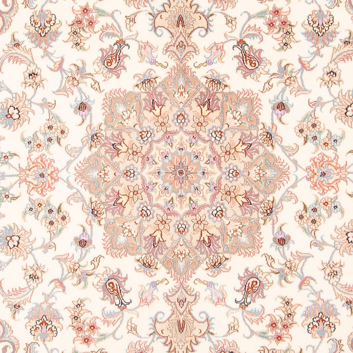 Perserteppich - Täbriz - Royal - 207 x 149 cm - creme