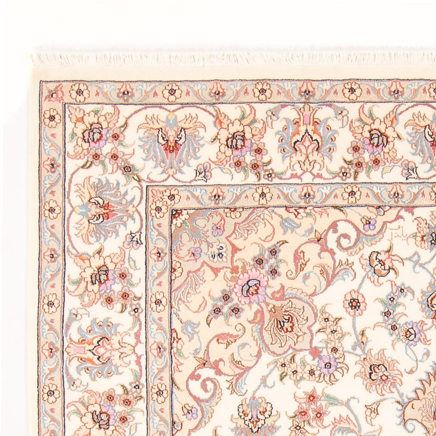 Täbriz - 50 Raj Teppich 207x149cm - Perserteppich