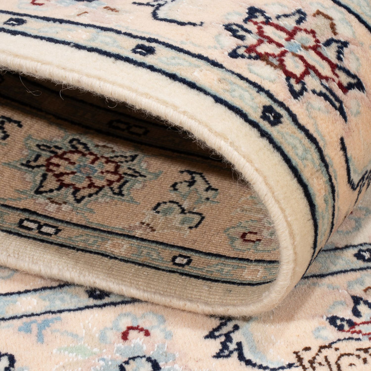 Perserteppich - Nain - Premium - 120 x 81 cm - creme