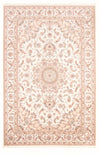 Täbriz - 50 Raj Teppich 196x300cm - Perserteppich - Rechteckig / Creme / 196 x 300 cm Rechteckig