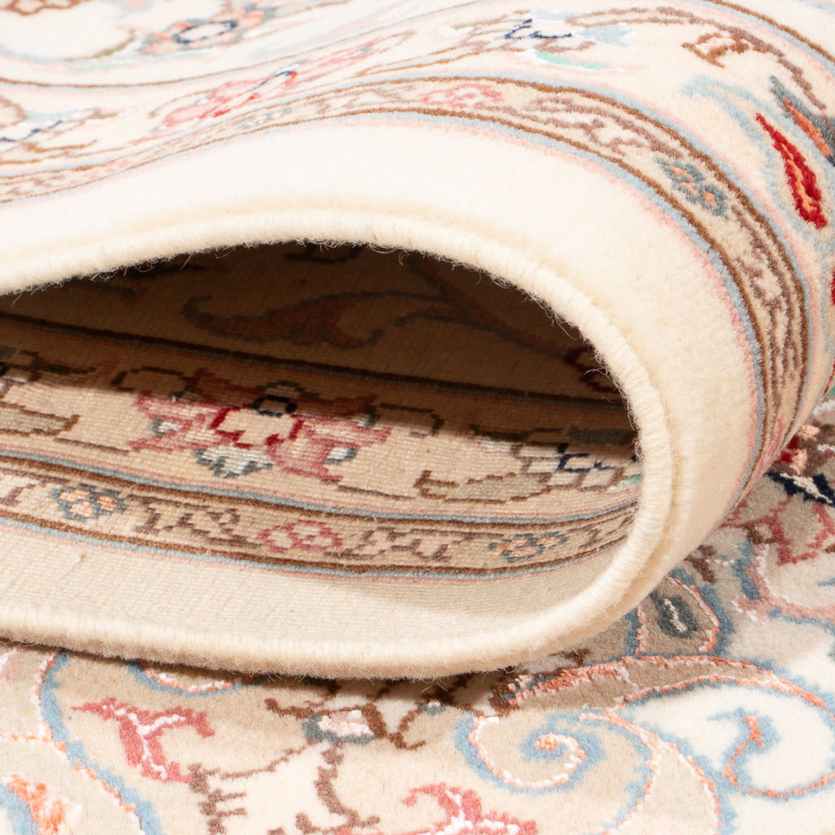 Perserteppich - Täbriz - Royal - 248 x 198 cm - creme