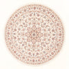 Täbriz - 50 Raj Teppich 150x158cm - Perserteppich - Rechteckig / Creme / 150 x 158 cm Rechteckig