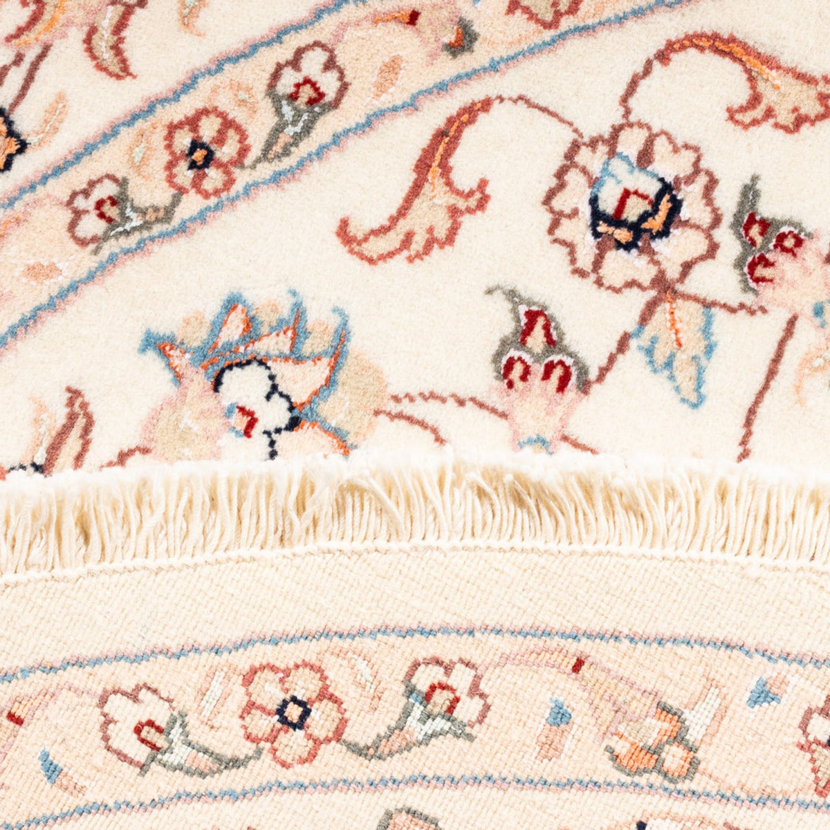 Perserteppich - Täbriz rund  - 154 x 147 cm - creme