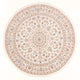 Perserteppich - Täbriz - Royal rund  - 197 x 194 cm - creme