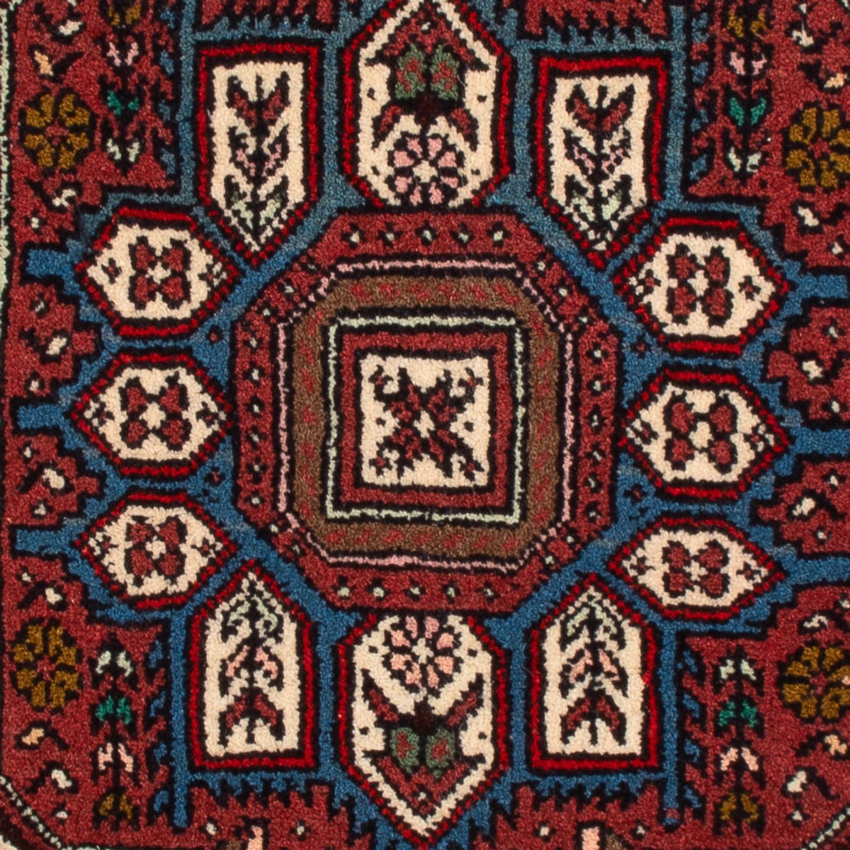 Perserteppich - Nomadic - 77 x 50 cm - rot