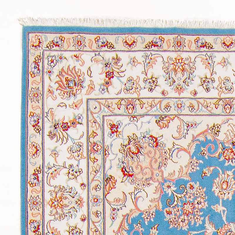 Perserteppich - Täbriz - Royal - 244 x 168 cm - hellblau