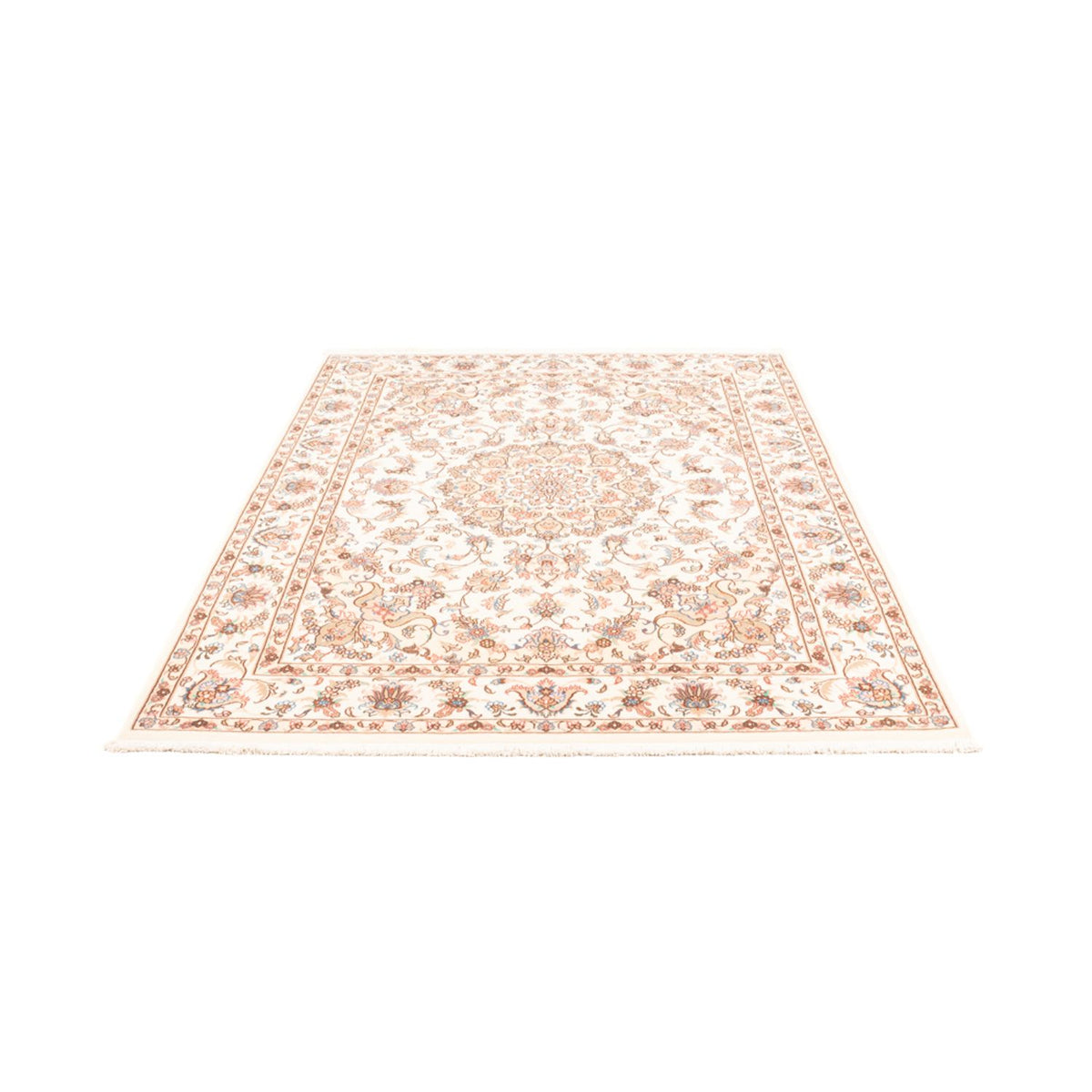 Perserteppich - Täbriz - 195 x 150 cm - creme