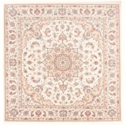 Perserteppich - Täbriz - Royal quadratisch  - 208 x 197 cm - creme