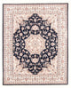 Perserteppich - Täbriz - Royal - 250 x 198 cm - dunkelblau