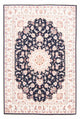 Perserteppich - Täbriz - Royal - 233 x 168 cm - dunkelblau