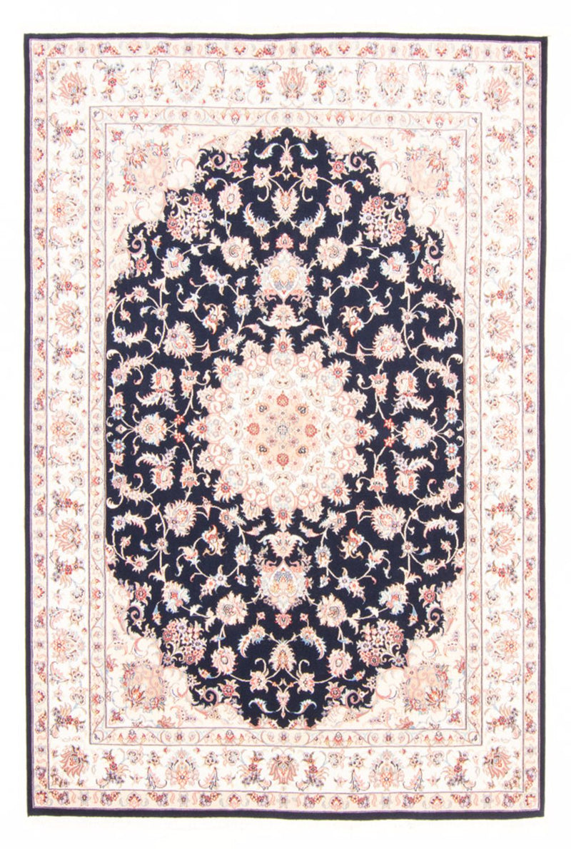Perserteppich - Täbriz - Royal - 233 x 168 cm - dunkelblau