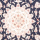 Perserteppich - Täbriz - Royal - 233 x 168 cm - dunkelblau