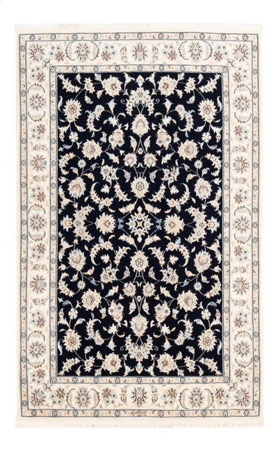 Nain - 6La Teppich 120x182cm - Perserteppich - dunkelblau