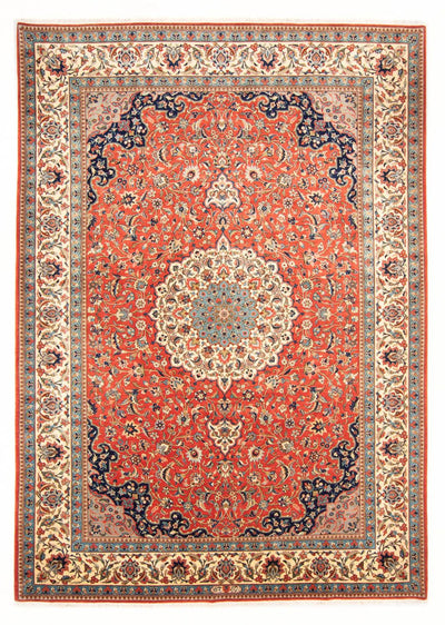 Ghom Teppich 220x317cm - Perserteppich - rot