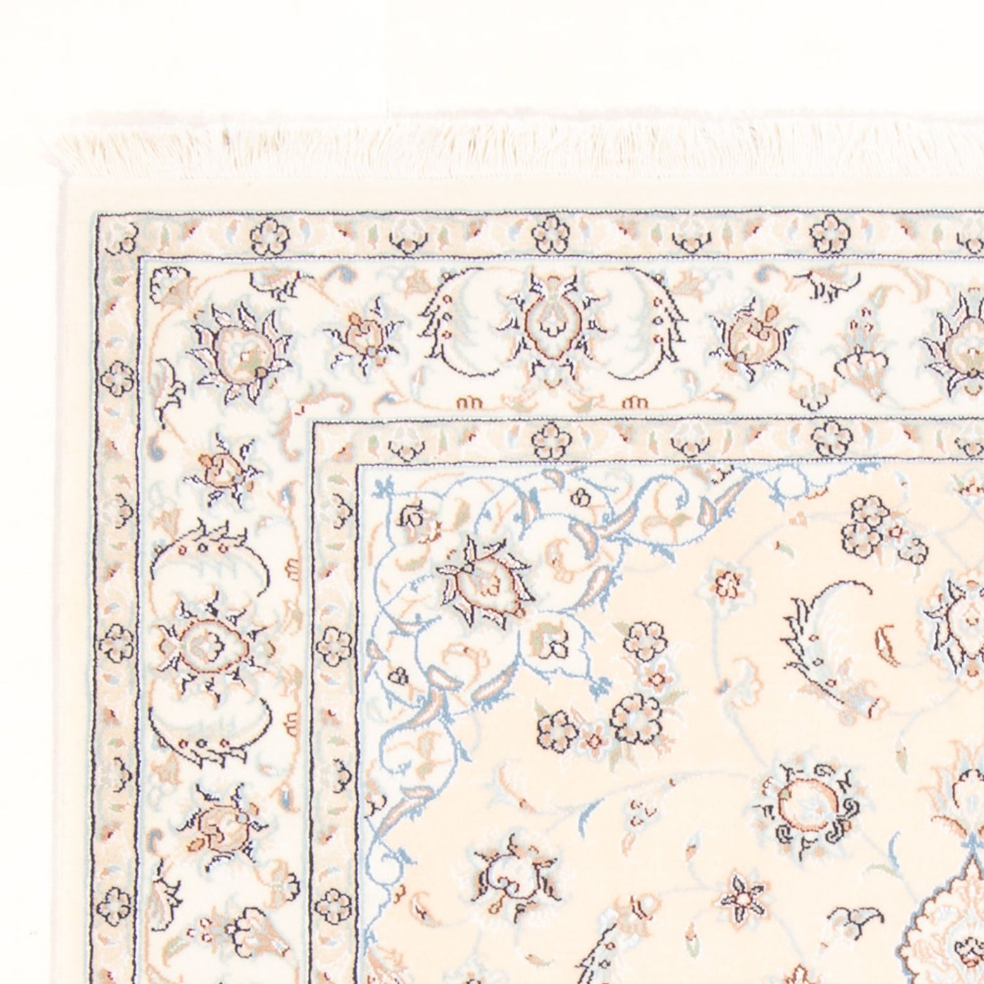 Perserteppich - Nain - Royal - 178 x 121 cm - creme