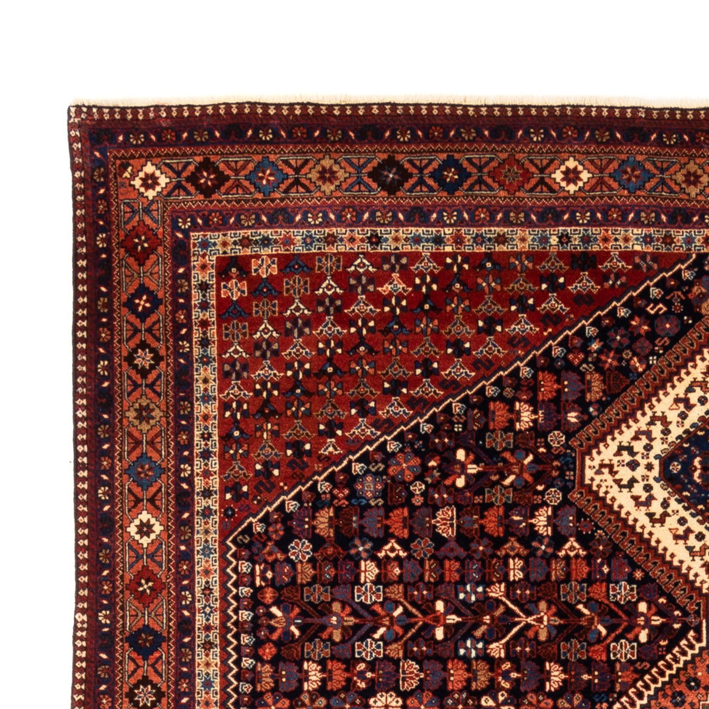 Perserteppich - Nomadic - 304 x 205 cm - bordeauxrot