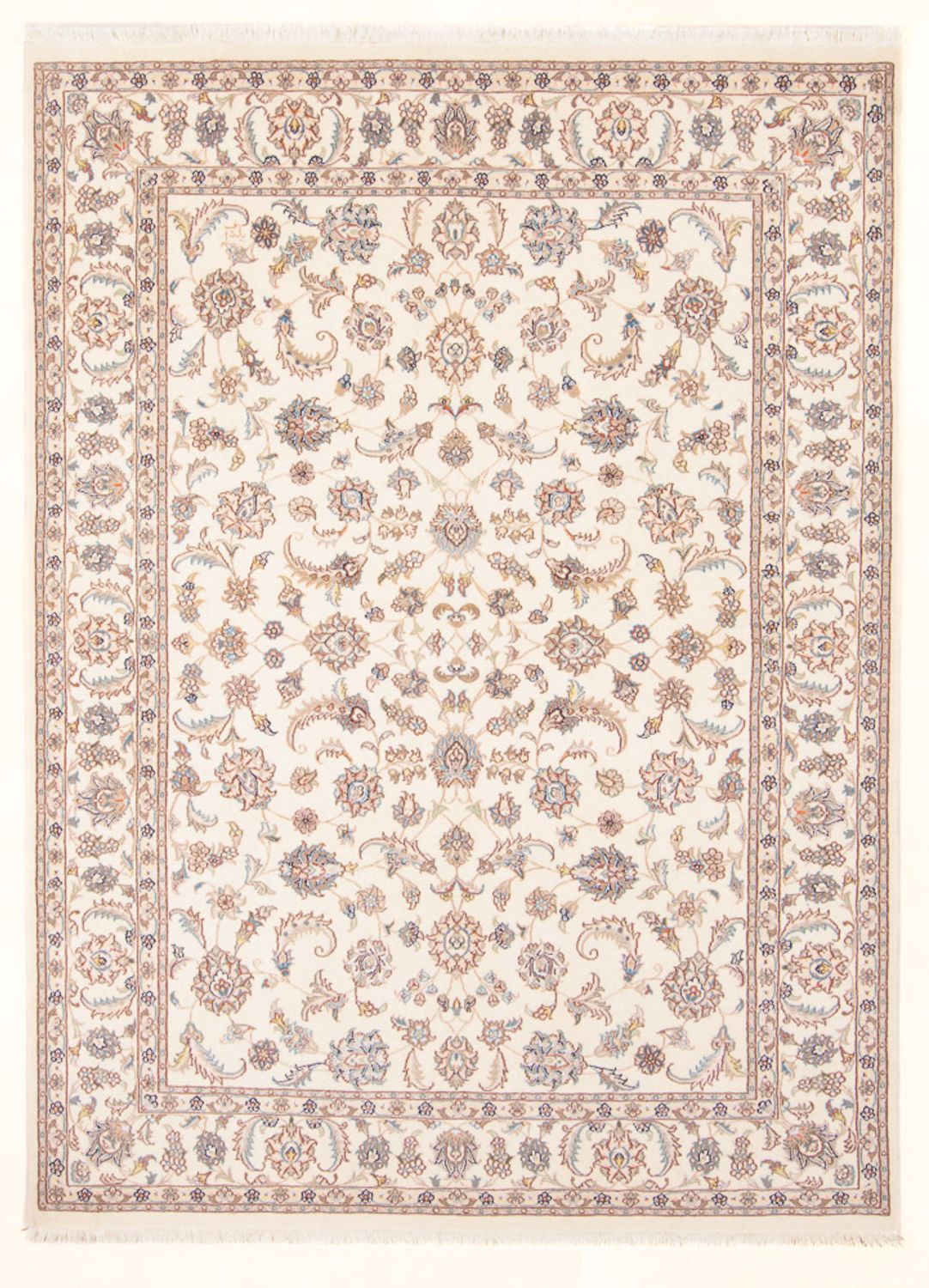 Perserteppich - Täbriz - Royal - 209 x 149 cm - creme