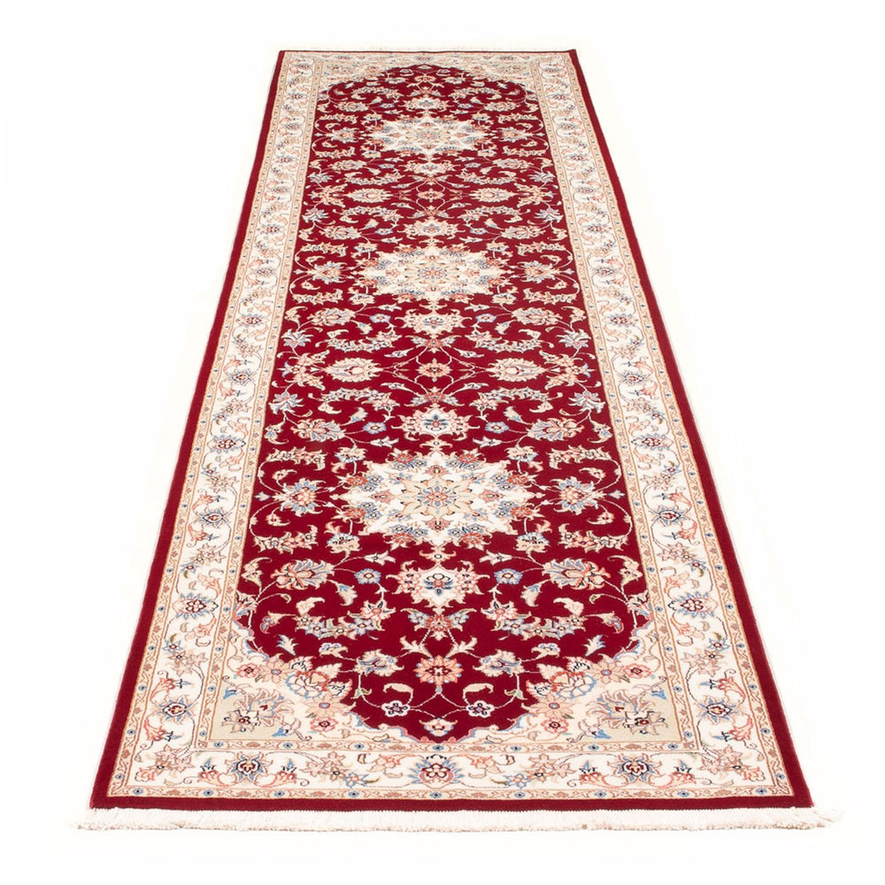 Läufer Perser - Täbriz - Royal - 305 x 80 cm - rot