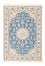 Perserteppich - Nain - Premium - 117 x 80 cm - hellblau