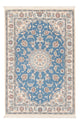 Perserteppich - Nain - Premium - 122 x 81 cm - hellblau