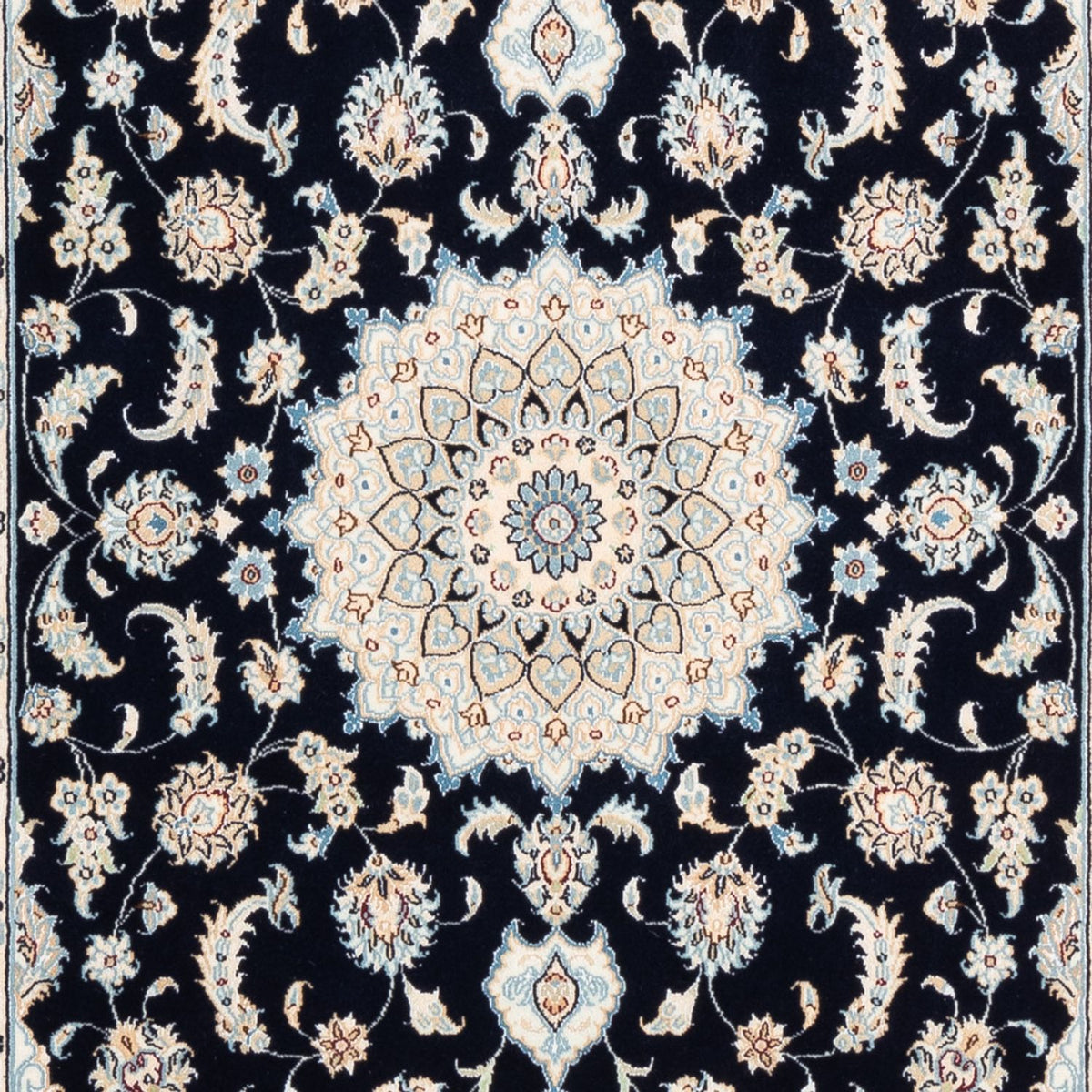 Perserteppich - Nain - Premium - 180 x 118 cm - dunkelblau