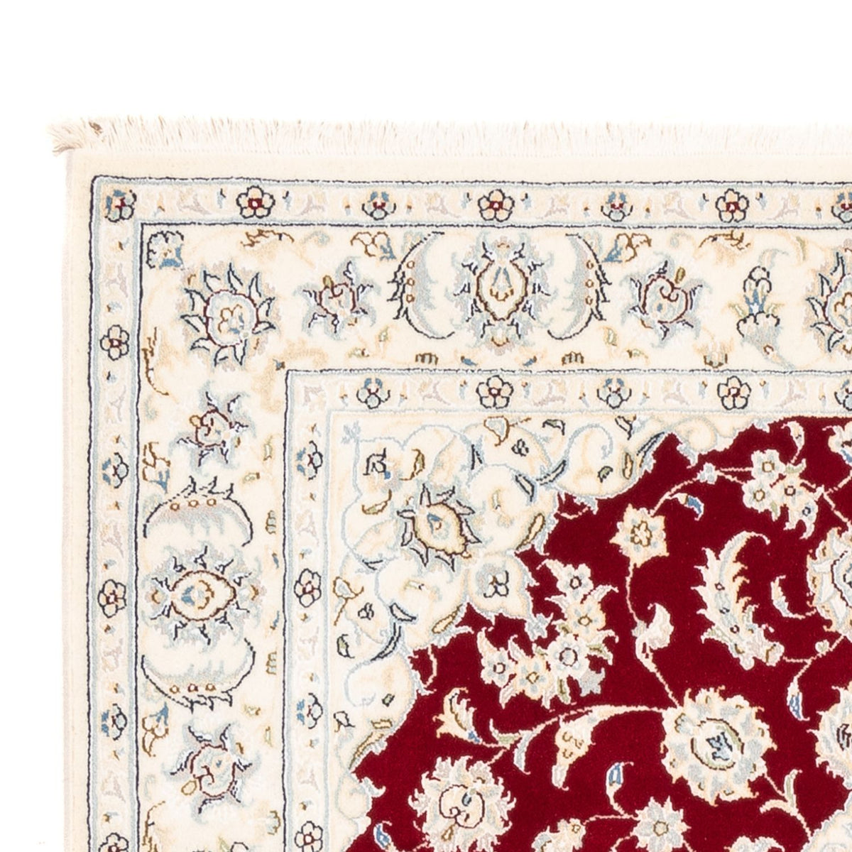 Perserteppich - Nain - Premium - 173 x 117 cm - rot