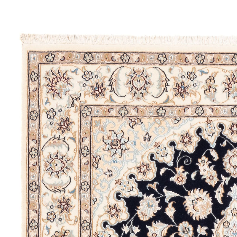 Perserteppich - Nain - Premium - 180 x 120 cm - dunkelblau