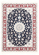 Perserteppich - Nain - Royal - 165 x 120 cm - dunkelblau