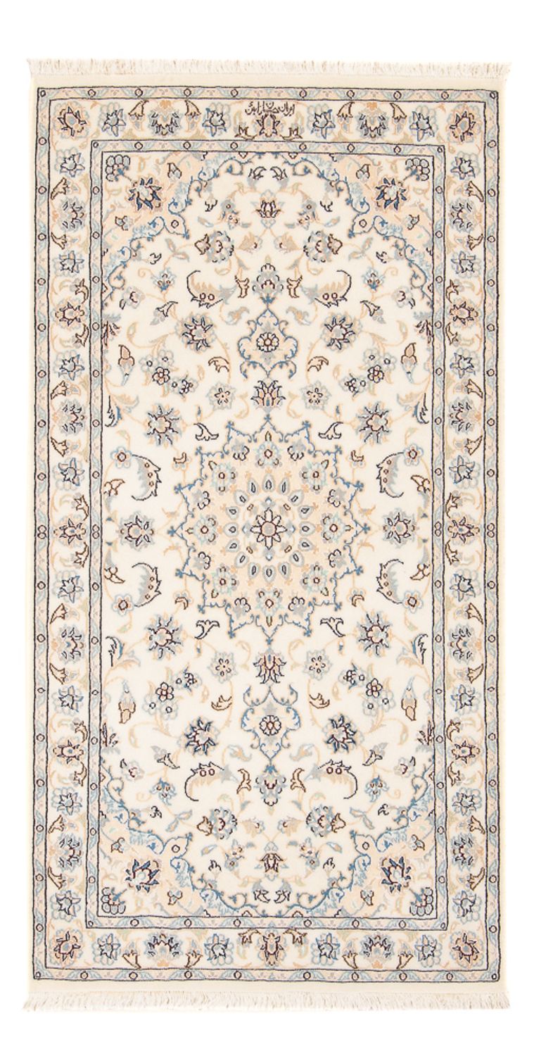 Perserteppich - Nain - Premium - 140 x 74 cm - creme