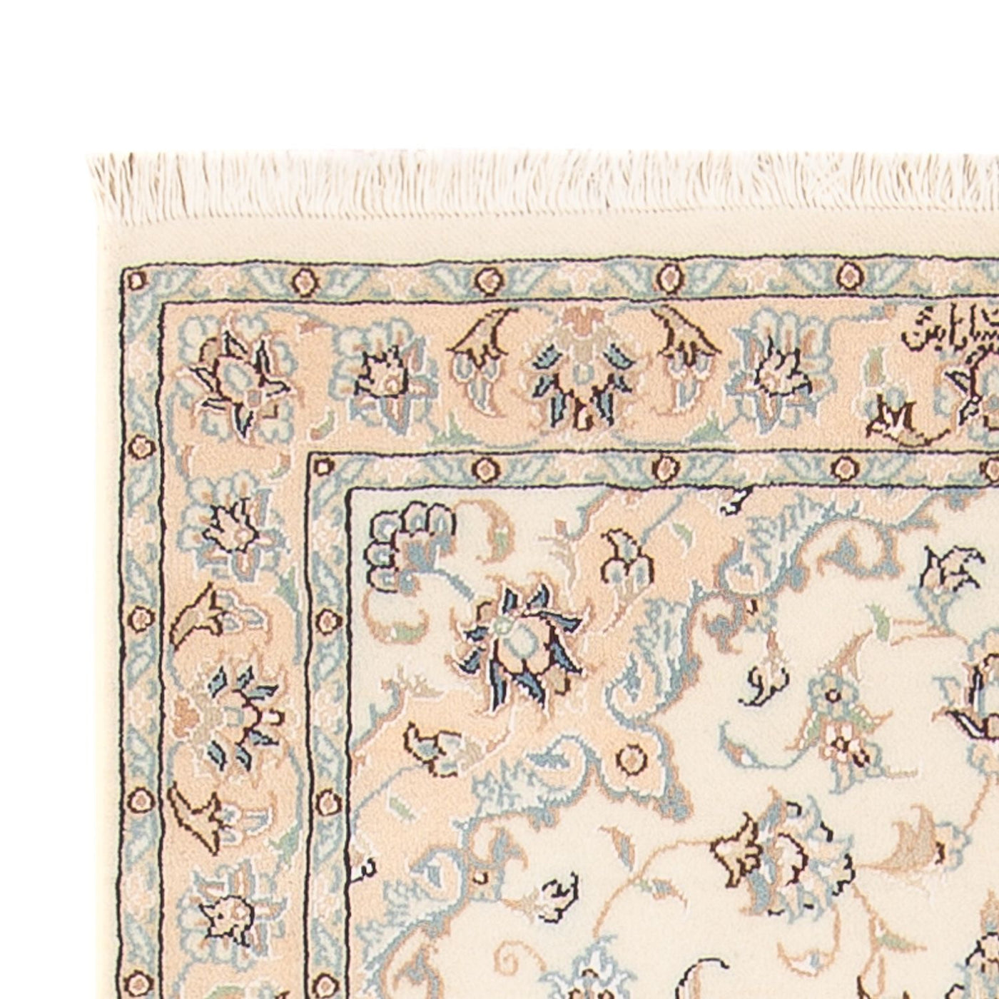 Perserteppich - Nain - Premium - 140 x 75 cm - creme