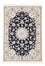 Perserteppich - Nain - Premium - 118 x 80 cm - dunkelblau