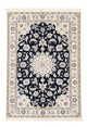 Perserteppich - Nain - Premium - 118 x 80 cm - dunkelblau