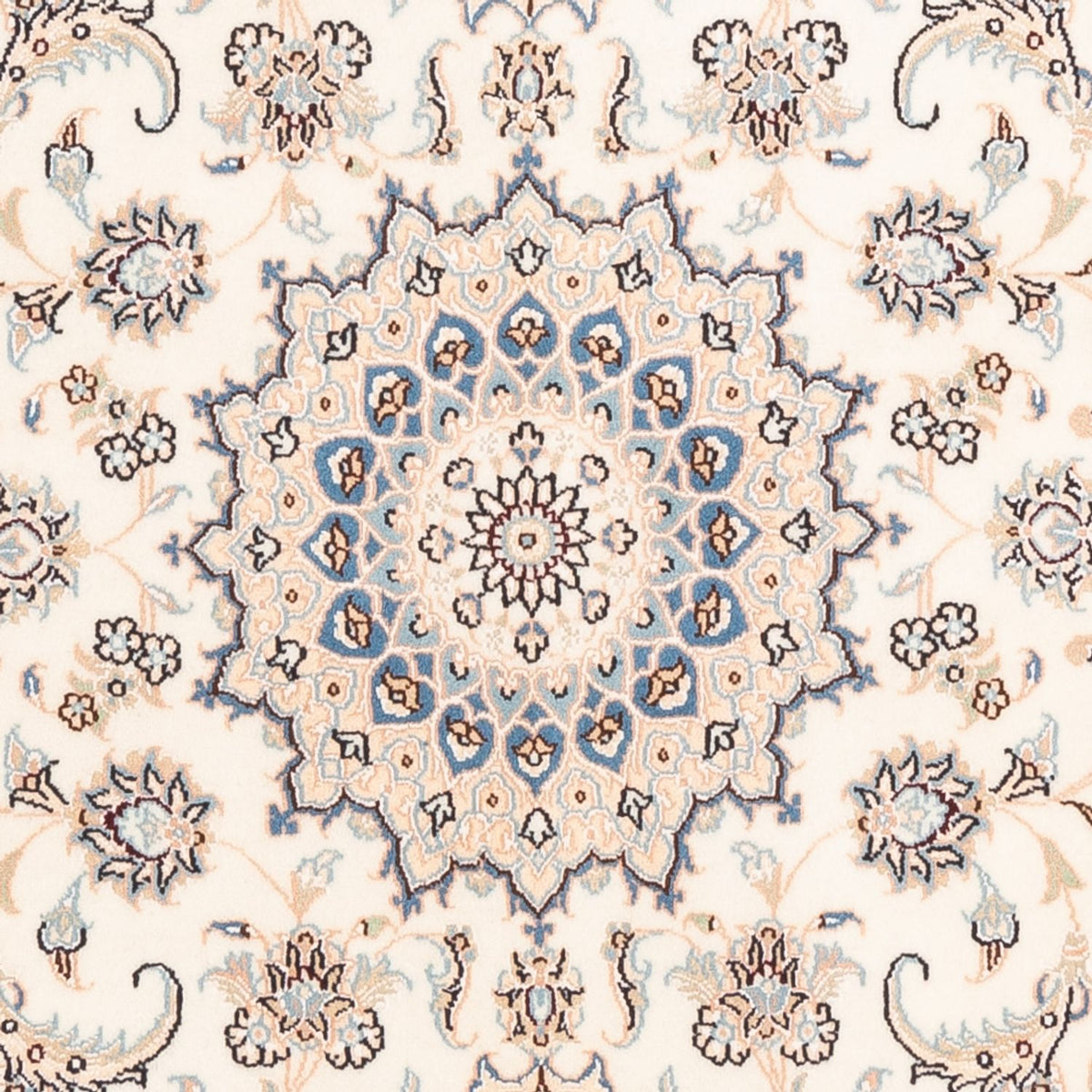 Perserteppich - Nain - Premium - 155 x 104 cm - creme