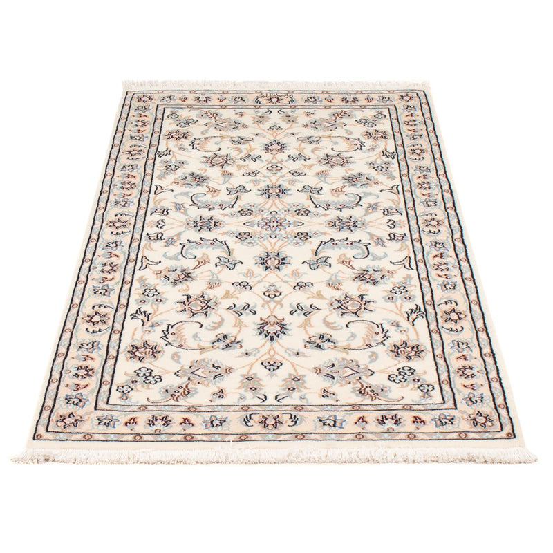 Perserteppich - Nain - Premium - 138 x 73 cm - creme