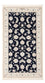 Perserteppich - Nain - Premium - 138 x 75 cm - dunkelblau