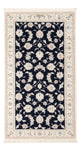 Perserteppich - Nain - Premium - 138 x 75 cm - dunkelblau