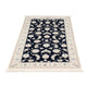 Perserteppich - Nain - Premium - 138 x 75 cm - dunkelblau