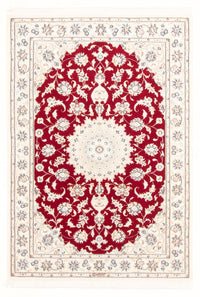 Perserteppich - Nain - Royal - 156 x 107 cm - rot