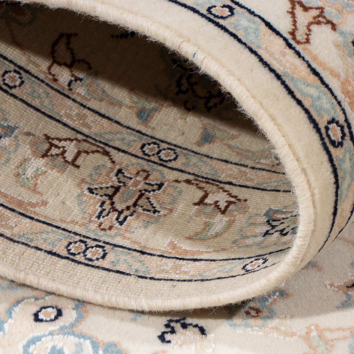 Perserteppich - Nain - Premium - 135 x 74 cm - creme