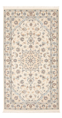 Perserteppich - Nain - Premium - 135 x 74 cm - creme