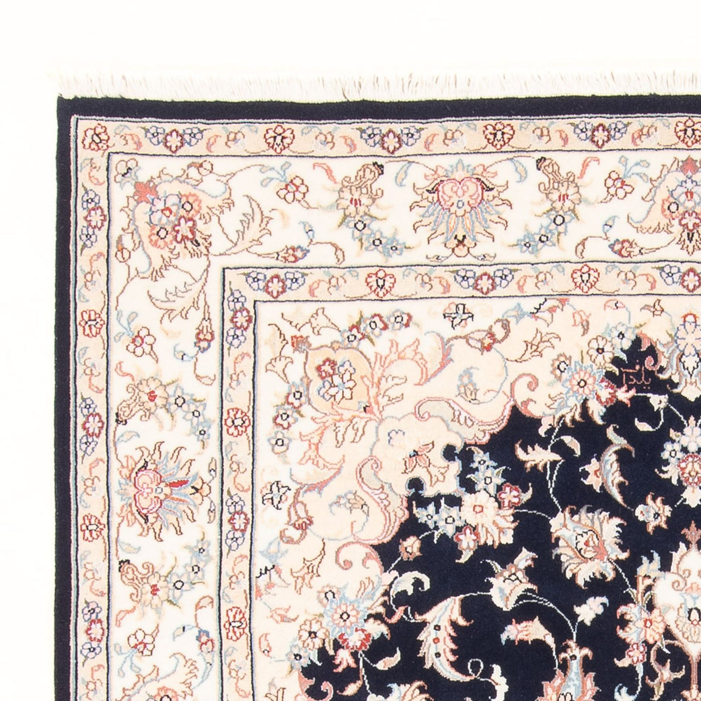 Täbriz - 50 Raj Teppich 203x150cm - Perserteppich